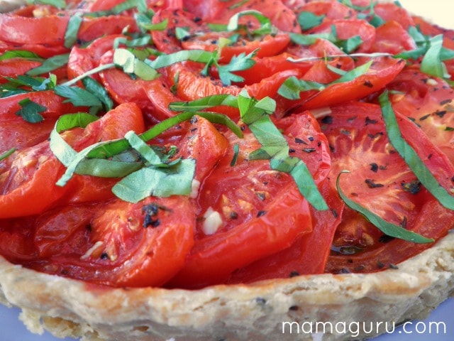 Oven-Roasted Tomato Tart