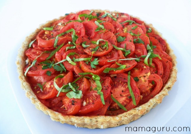 Oven-Roasted Tomato Tart