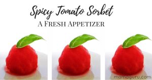 Spicy Tomato Sorbet