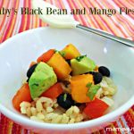 Baby’s Black Bean and Mango Fiesta