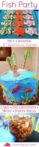 Fish Birthday Party: 1sr birthday party theme