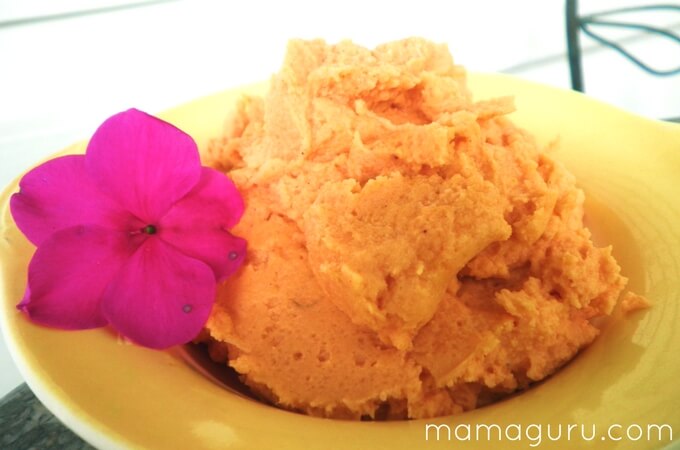 Sweet Potato Mousse for Baby 