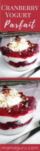 Cranberry Yogurt Parfait pin