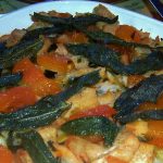 Grand Marnier-Apricot Dressing with Crispy Sage Leaves