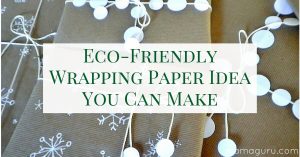 Eco-Friendly Wrapping Paper Idea You Can Make