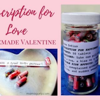 Prescription for Love Homemade Valentine