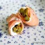 Smoked Salmon and Pickled Asparagus Sushi