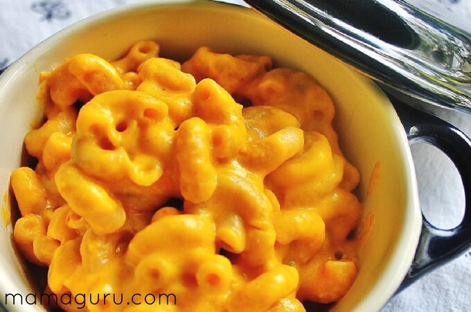 Homemade Stovetop Mac & Cheese (made with butternut squash)