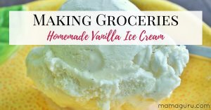 Homemade Vanilla Ice Cream