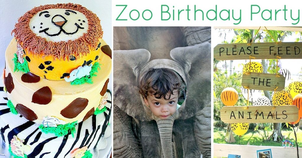 Zoo Birthday Party 