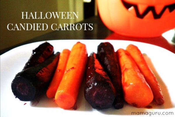 Halloween-candied-carrots