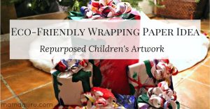 Eco-Friendly Wrapping Paper Idea