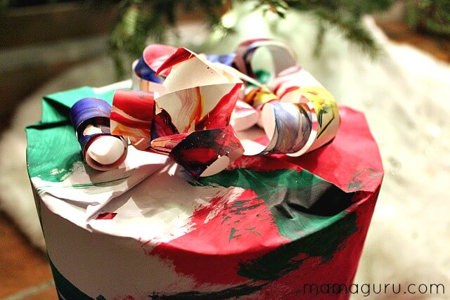 Eco-Friendly Wrapping Paper Idea