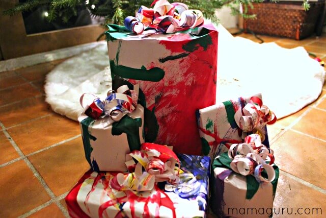Eco-Friendly Wrapping Paper Idea