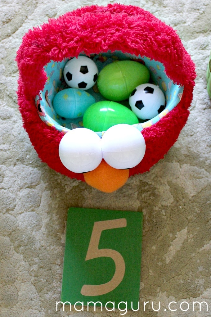 4 Preschool Math Activities Using Easter Eggs