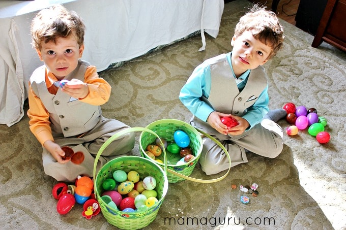 4 Preschool Math Activities Using Easter Eggs