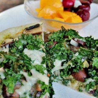 You’ve Got to Try Mushroom Kale Pizza!