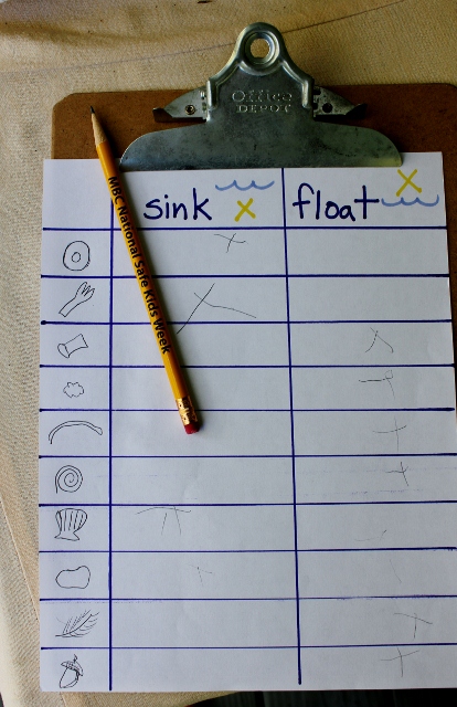 Image result for sink or float preschool