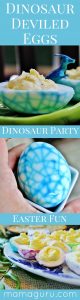 Dinosaur Deviled Eggs