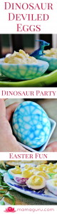 Dinosaur Deviled Eggs