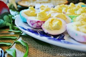 Dinosaur Deviled Eggs