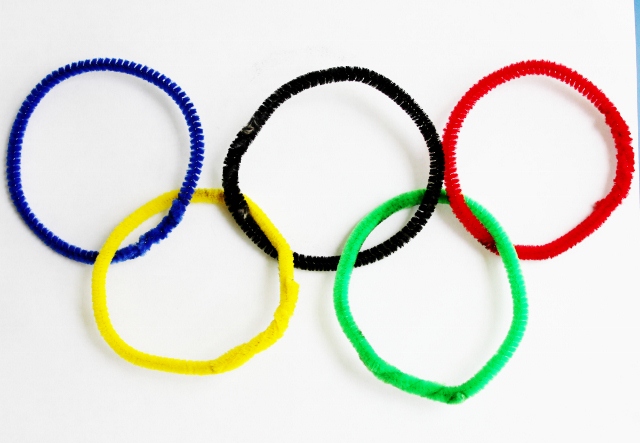 Olympic Rings Craft for Kids - The OT Toolbox