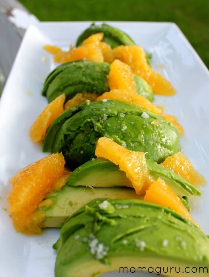 Avocado Orange Salad 
