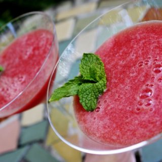 Watermelon Chiller (cocktails or kid-friendly)