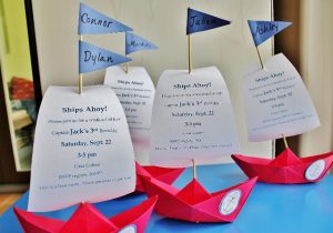 boat invitations