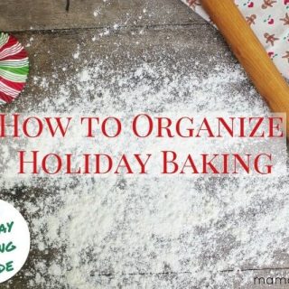 How to Organize Holiday Baking