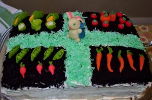 Peter Rabit Garden Cake