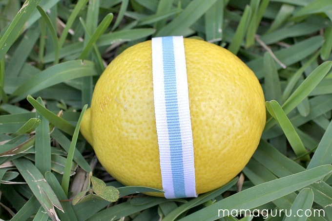 Make Easter Brunch Playful with Lemon Easter Eggs