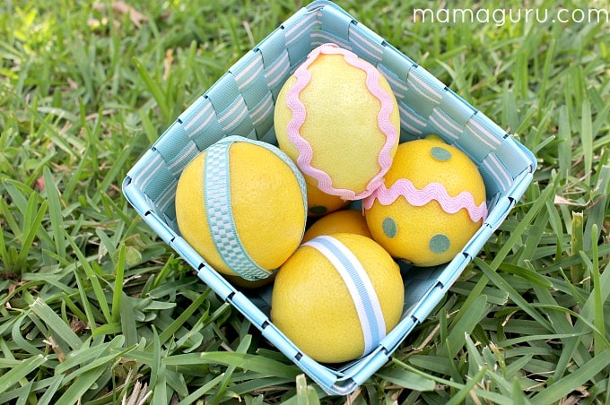 Make Easter Brunch Playful with Lemon Easter Eggs