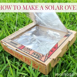 Solar Oven Made out of a Pizza Box