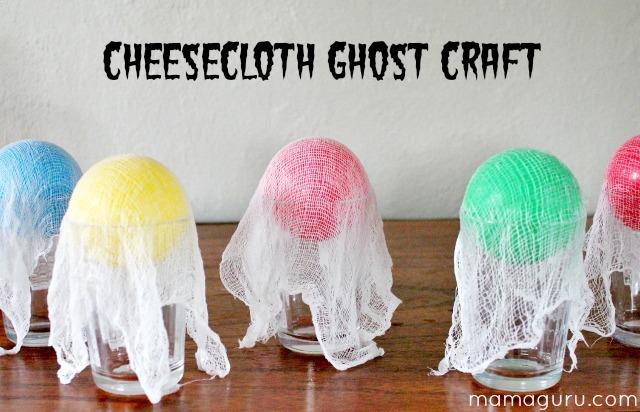 Cheesecloth Ghost Craft