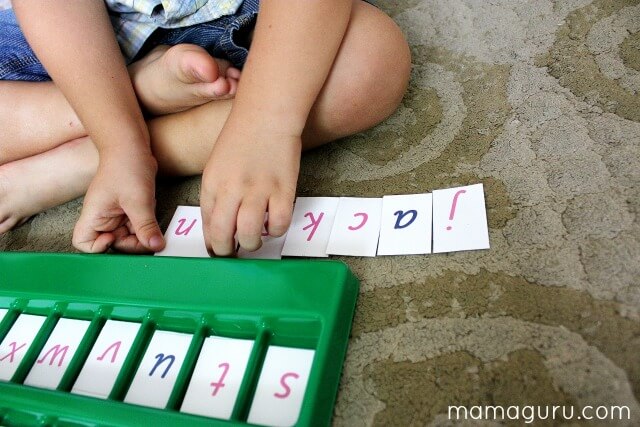 Elite Montessori Wooden Moveable Alphabet - Montessori at Home, Activities,  Books, Blog