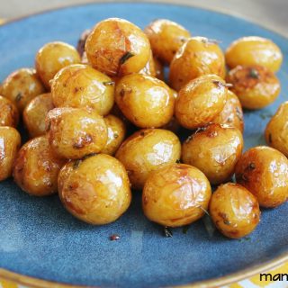 Maple-Rosemary Glazed Potatoes