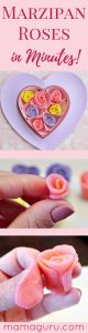 How to Make Marzipan Roses