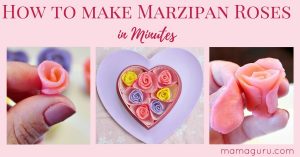 How to Make Marzipan Roses