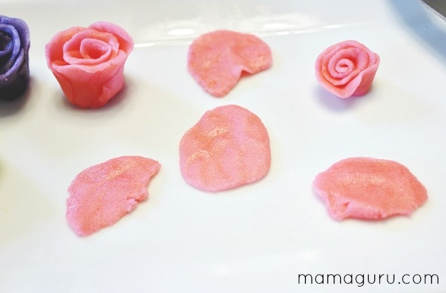How to Make Marzipan Roses