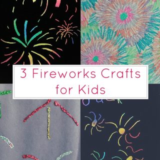 3 Fireworks Crafts for Kids