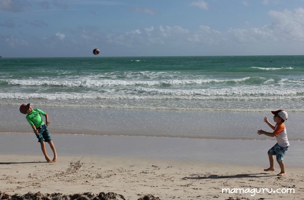 beach football