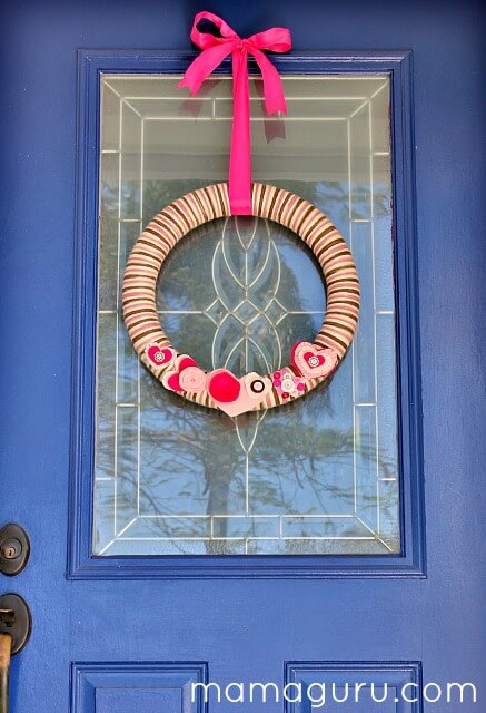 DIY Valentine's Day Wreath