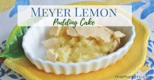 Meyer Lemon Pudding Cake