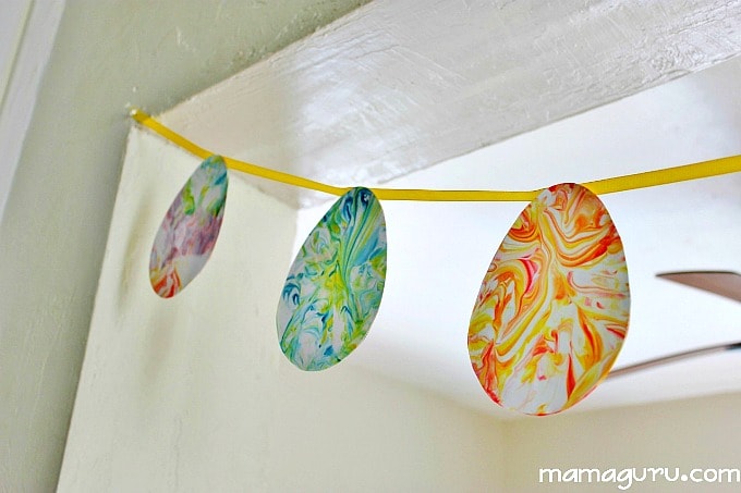 How to Make Marbled Paper with Shaving Cream