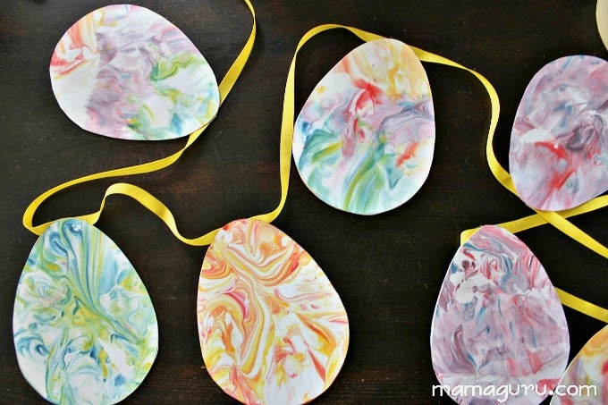 How to Make Marbled Paper with Shaving Cream