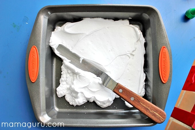 How to Make Marbled Paper with Shaving Cream