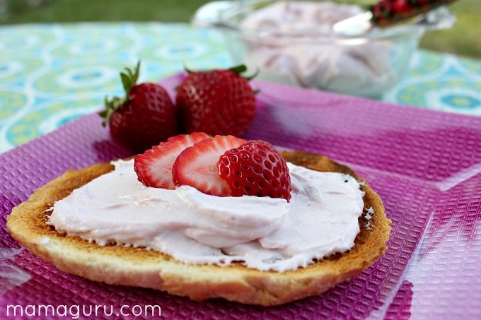 Homemade Strawberry Cream Cheese