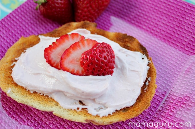 Homemade Strawberry Cream Cheese