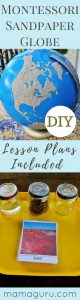 Montessori Sandpaper Globe DIY